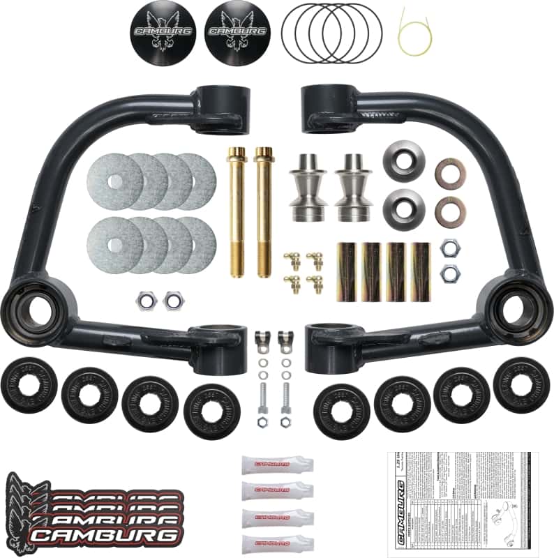Camburg — Camburg Toyota Tacoma Pre/4WD 05-23 / 4-Runner 03-23 / FJ 07-14 1.25in Uniball Upper Arms w/ covers
Control Arm Kit - view 4
