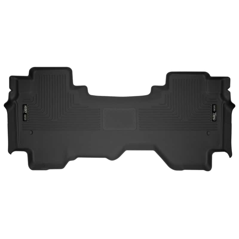 Husky Liners — Husky Liners 2019 Ram 1500 / Dodge Ram X-Act Contour Second Row Black Floor Liners - view 1