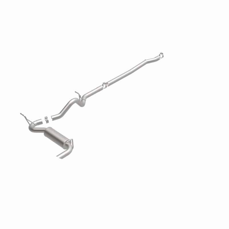 Magnaflow — MagnaFlow 12-14 Jeep Wrangler 4dr Single Straight Rear P/S Exit Stainless C/B Performance Exhaust
Cat-Back - view 1