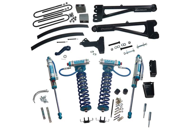 Superlift — Superlift 05-07 Ford F-250/F-350 SD 4WD 8in Lift Kit w/Repl Radius Arms & King Coilovers Rear Shocks
Suspension Lift Kit - view 2