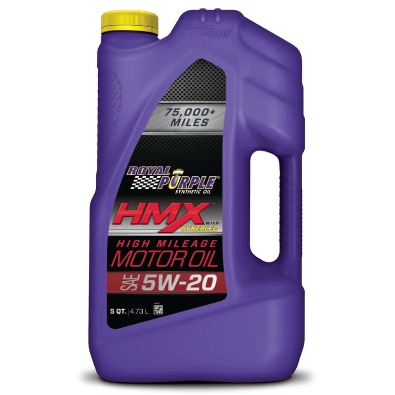 Royal Purple — Royal Purple HMX Premium Synthetic High Mileage 5W20 Motor Oil - 5 Quart
Engine Oil - view 1