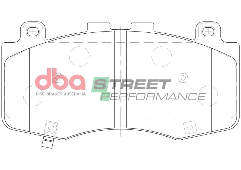 DBA — DBA 2017+ Jeep Grand Cherokee SP Performance Front Brake Pads
Brake Pad - view 2