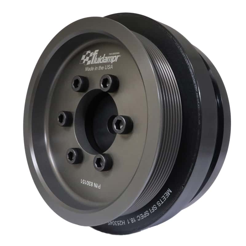 Fluidampr — Fluidampr 2020+ GM 6.6L Duramax Steel Externally Balanced Damper
Harmonic Balancer - view 3