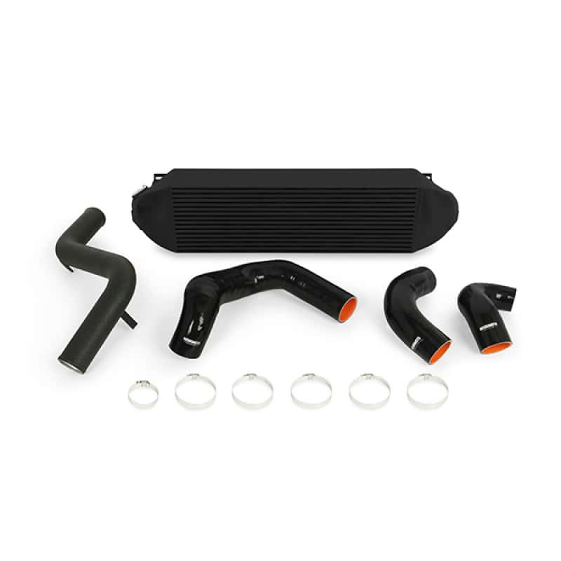 Mishimoto — Mishimoto 2013+ Ford Focus ST Black Intercooler w/ Black Pipes - view 1