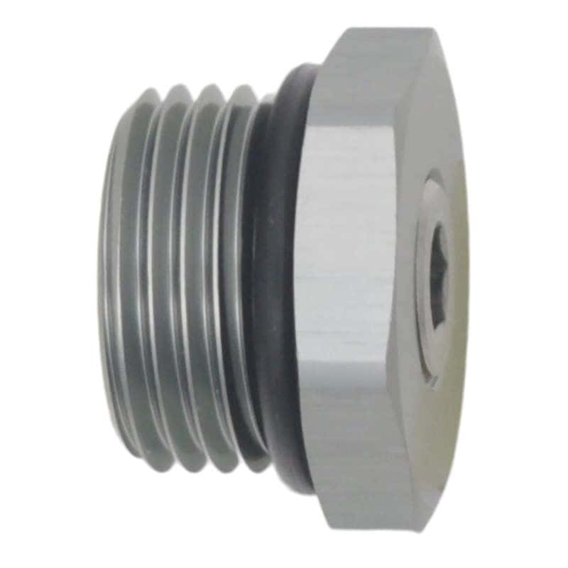 DeatschWerks — DeatschWerks 8AN ORB Male Plug Fitting with 1/8in NPT Gauge Port - Anodized DW Titanium
Lines & Fittings - view 1