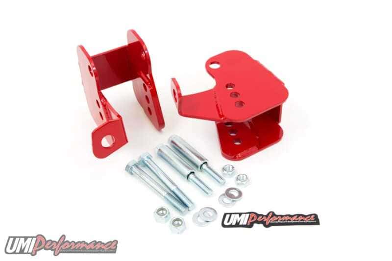 UMI Performance — UMI Performance 82-02 GM F-Body Lower Control Arm Relocation Brackets - Bolt-In
Relocation Brackets - view 1