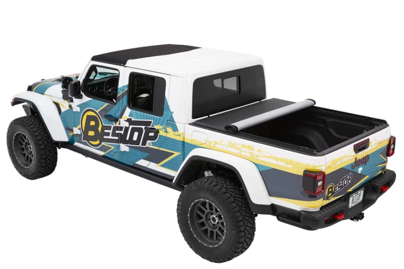 Bestop — Bestop Roll Soft Tonneau - 20-26 Jeep Gladiator For 5 Ft. Bed Ez (Black Diamond)
EZ-Roll Soft Tonneau - view 3