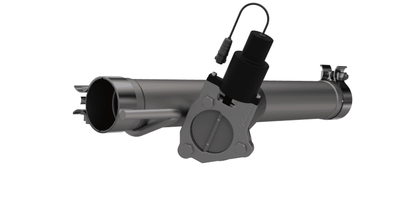 QTP — 2009-2023 Ram/Dodge 1500 Classic QTP  Aggressor Cutout Pipe - view 2
