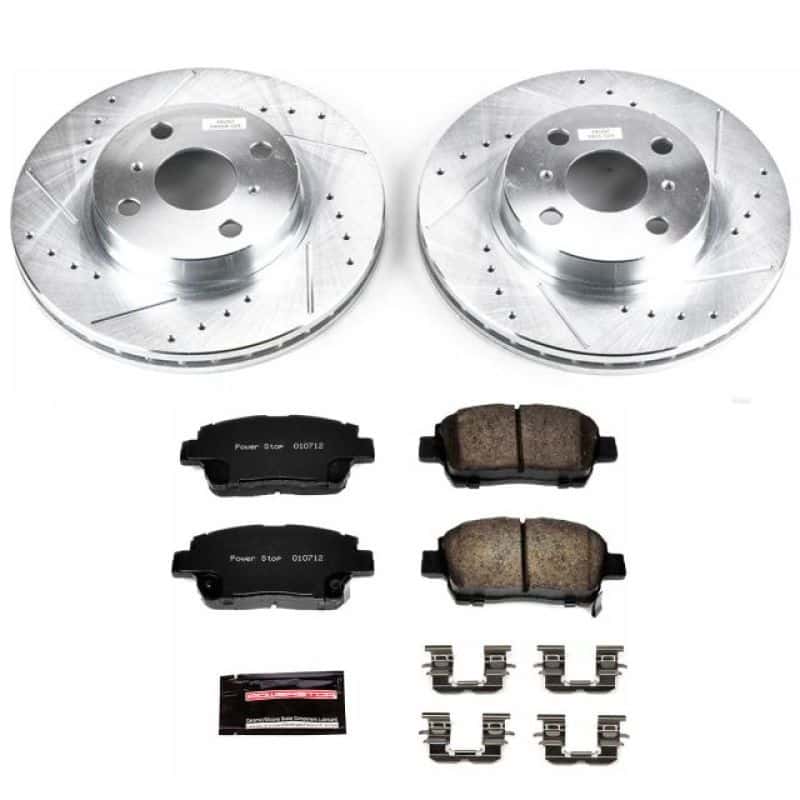 PowerStop — Power Stop 01-03 Toyota Prius Front Z23 Evolution Sport Brake Kit - view 1