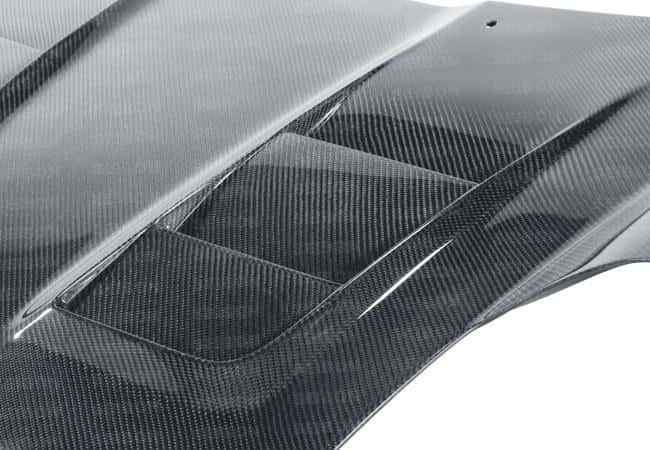 Seibon — Seibon 00-05 Toyota MR-S (ZZW30L) TS-Style Carbon Fiber Hood - view 10