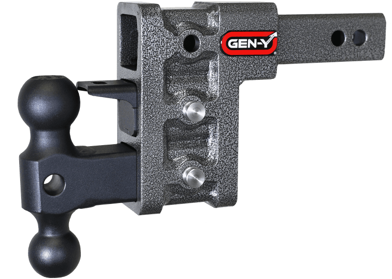 GEN-Y Hitch — Gen-Y Mega Duty 2in Shank 5in Drop 1.5K TW 10K Hitch w/GH-031 Dual-Ball/GH-032 Pintle Lock
Drop Hitch - view 1
