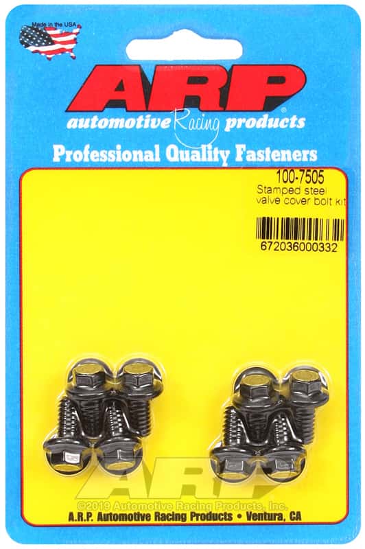 ARP — ARP Stamped Steel Hex Valve Cover Bolt Kit - view 1