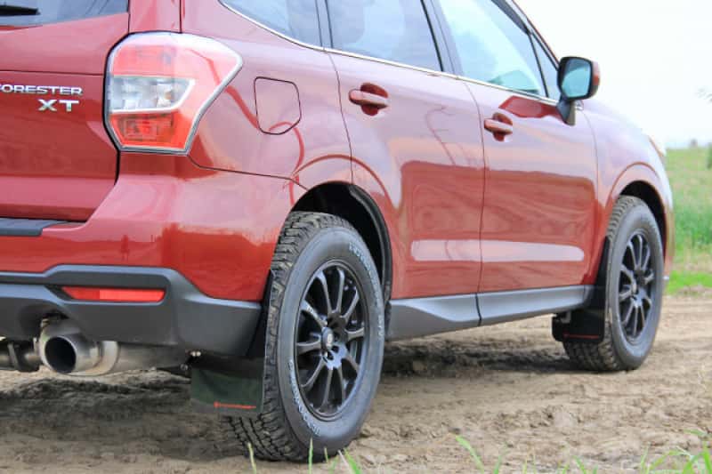 Rally Armor — Rally Armor 14-18 Subaru Forester Black Mud Flap w/ Grey Logo
Mud Flap - view 4