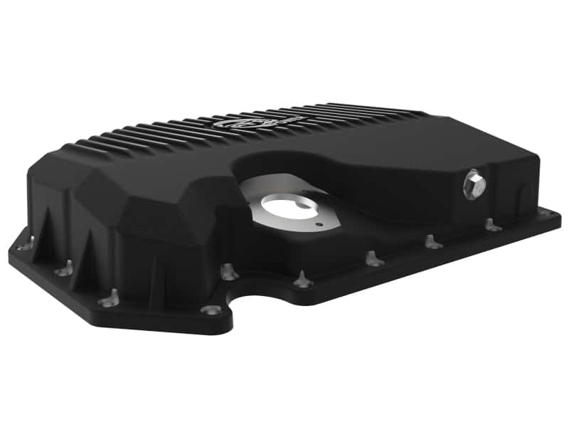 aFe — aFe 05-19 VW 1.8L/2.0L w/ Oil Sensor Engine Oil Pan Black POWER Street Series w/ Machined Fins
Engine Oil Pan - view 6
