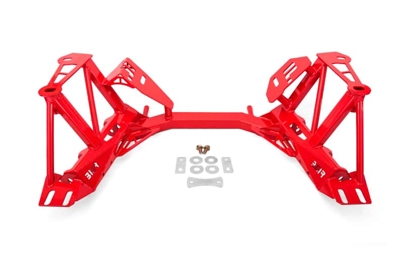BMR Suspension — BMR 79-95 Ford Mustang K-Member Premium Version w/o Spring Perches - Red
K-member - view 1