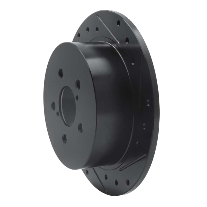 R1 Concepts — R1 05-09 Subaru Legacy Rear Right Drilled & Slotted Black Brake Rotor
R1 Brake Rotor Drill - view 2