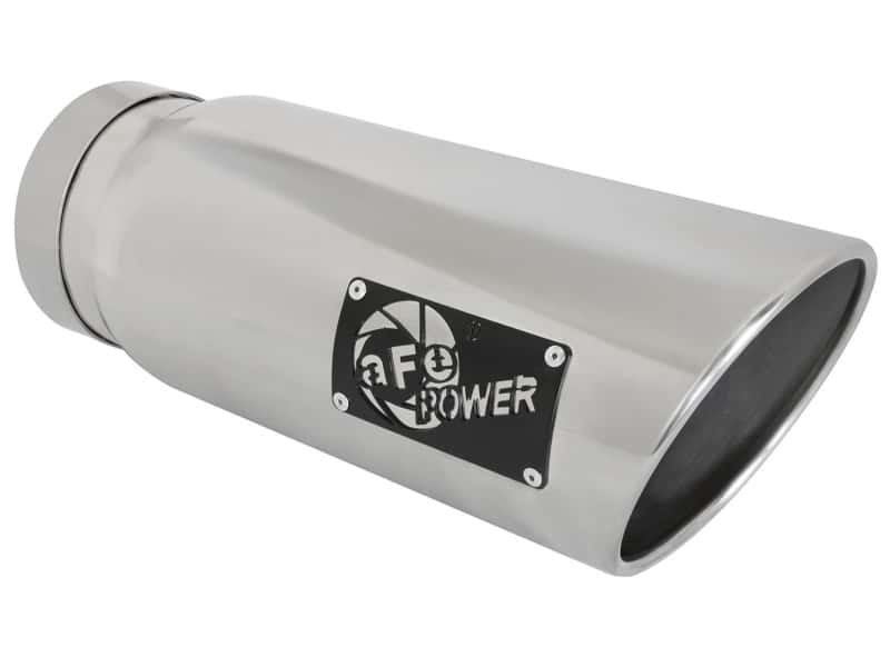 aFe — aFe MACHForce-Xp 5in Inlet x 6in Outlet x 15in length Polished Exhaust Tip
Exhaust Tip Polished - view 1