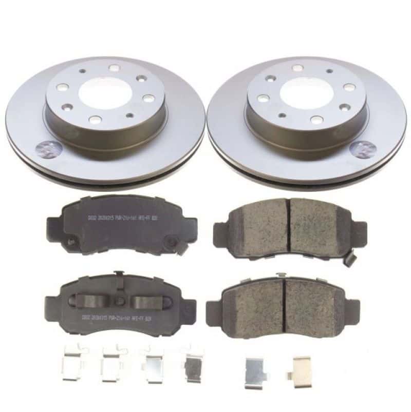 PowerStop — Power Stop 00-06 Honda Insight Front Z17 Evolution Geomet Coated Brake Kit - view 1