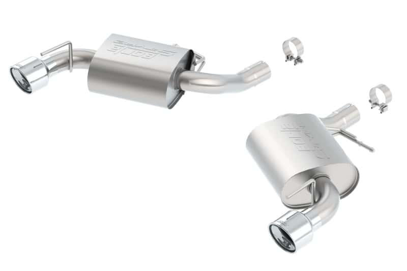 Borla — Borla 2016 Camaro 6.2L V8 w/o NPP S-Type Rear Section Exhaust
Axle-Back System - view 2