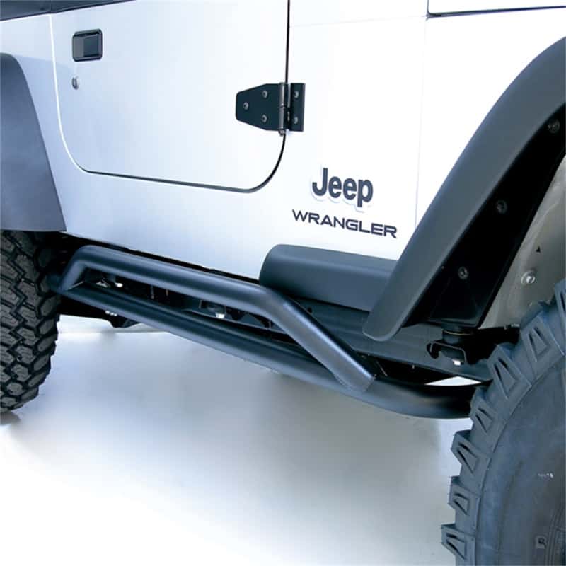 Rugged Ridge — Rugged Ridge RRC Rocker Guards Black 87-06 Jeep Wrangler
OFFROAD_STEPSSLIDERS
Rocker Panel Guard - view 2