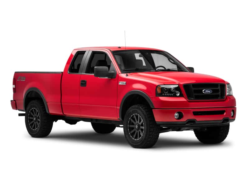 Raxiom — Raxiom 04-08 Ford F-150 Dual LED Halo Projector Headlights- Black Housing (Clear Lens)
Headlights - view 9