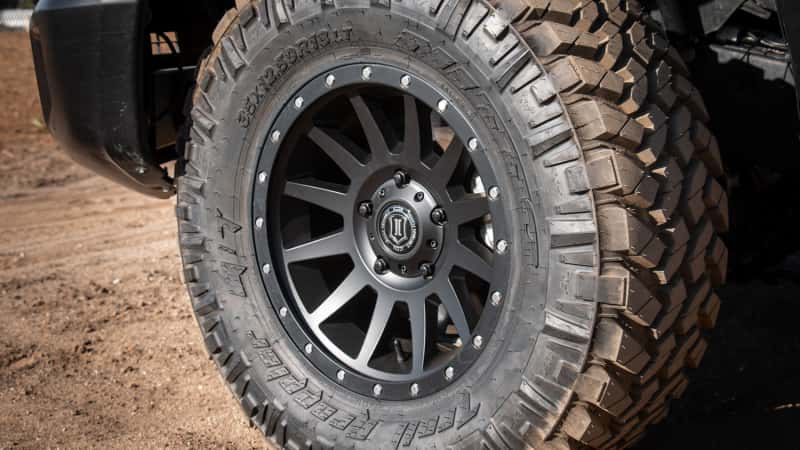 ICON — ICON Compression 18x9 5x150 25mm Offset 6in BS Satin Black Wheel
COMPRESSION WHEEL - view 5