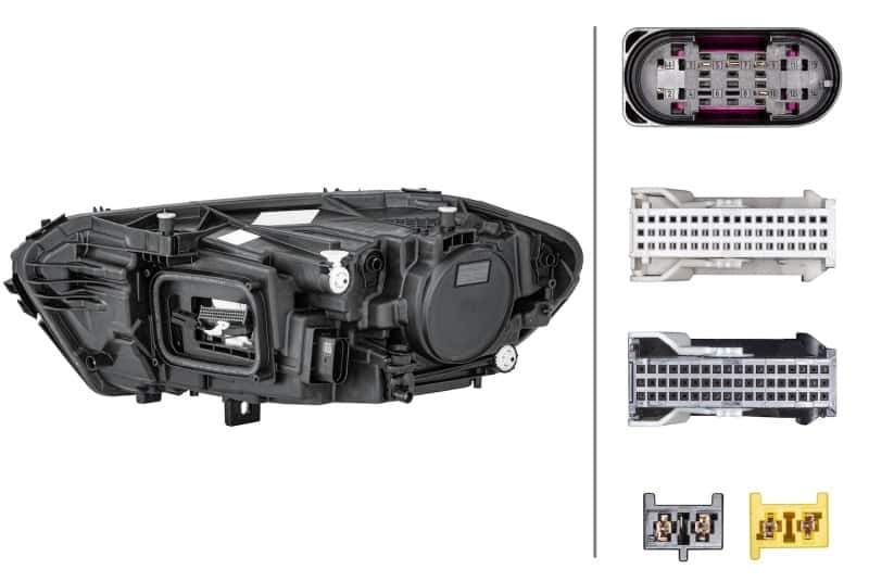 Hella — Hella 19-20 Mercedes-Benz A220 Headlamp Rh Led
FogLightAssembly - view 4