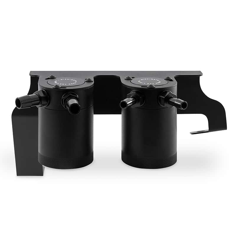 Mishimoto — Mishimoto 2016+ Chevrolet Camaro 2.0T Baffled Oil Catch Can Kit - Black
Oil Catch Can Kit - view 3