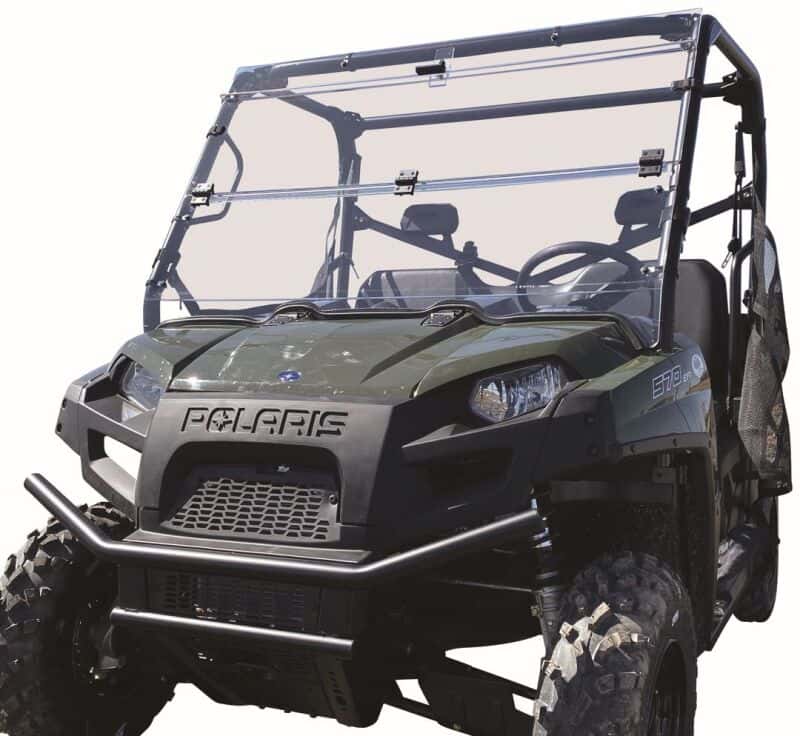 QuadBoss — QuadBoss 2013 Polaris Ranger Crew 800 Windbreak Folding Windshield - view 2