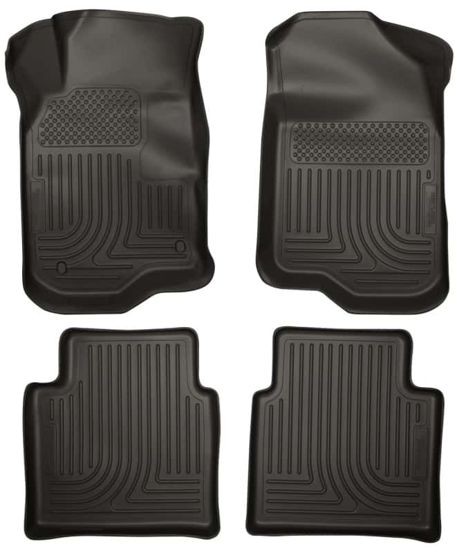 Husky Liners — Husky Liners 08-12 Chevy Malibu/07-09 Saturn Aura WeatherBeater Combo Black Floor Liners
Floor Liners - view 1