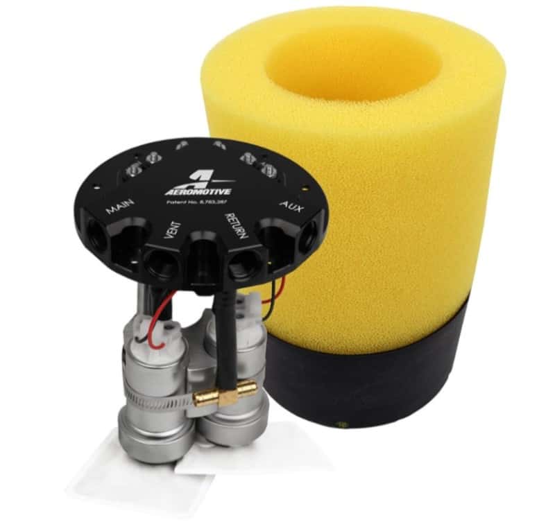 Aeromotive — Aeromotive Phantom 450 Dual Stealth 340 Fuel Pumps 6-10in Depth
Electric Fuel Pump - view 2