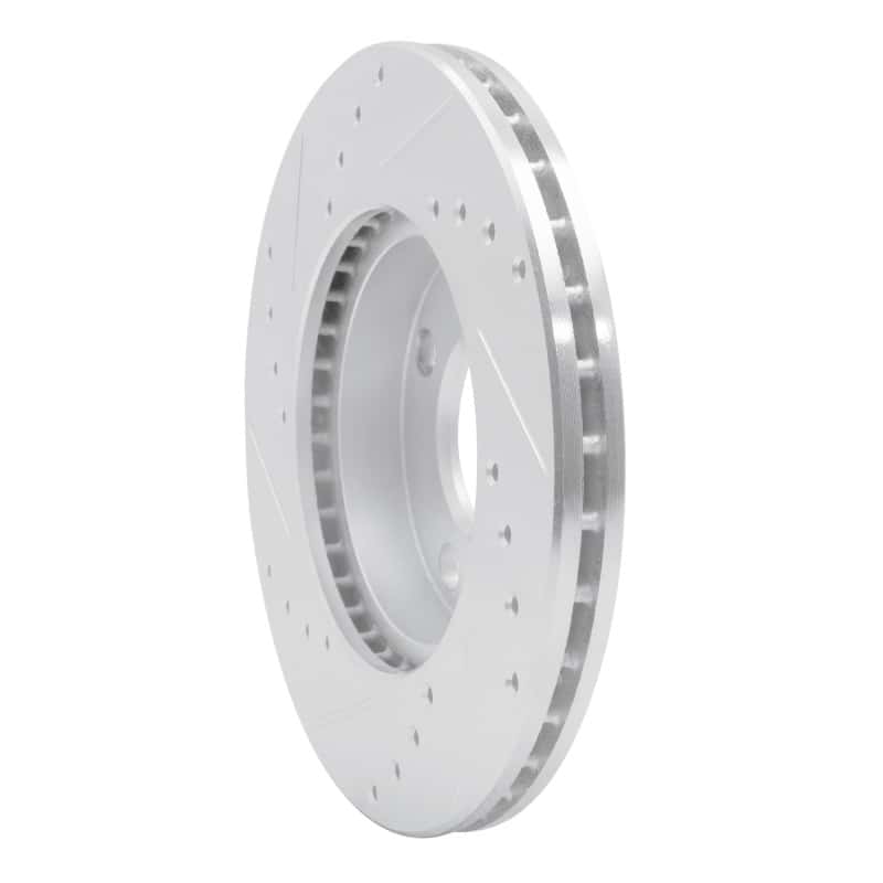R1 Concepts — R1 78-92 Audi 100 Front Right Drilled & Slotted Silver Brake Rotor
R1 Brake Rotor Drill - view 4