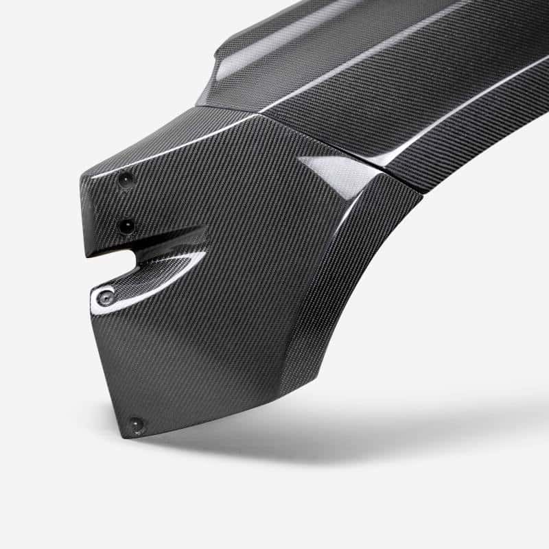Seibon — Seibon 2022 Nissan Frontier MB-Style Carbon Front Fibers Pair (2in rise 4in Wider) - view 5