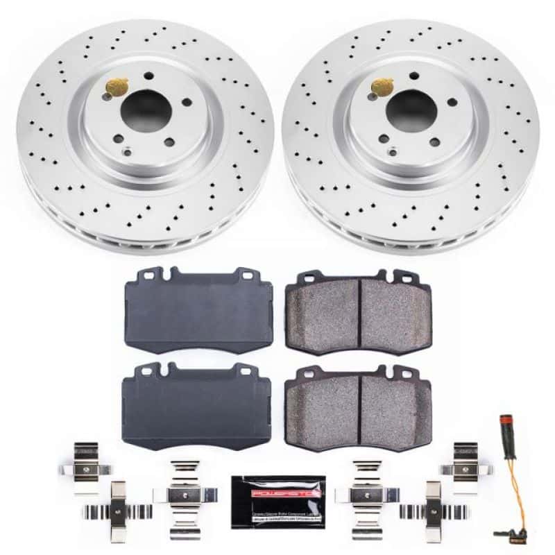 PowerStop — Power Stop 03-06 Mercedes-Benz CLK500 Front Z23 Evolution Sport Coated Brake Kit - view 1