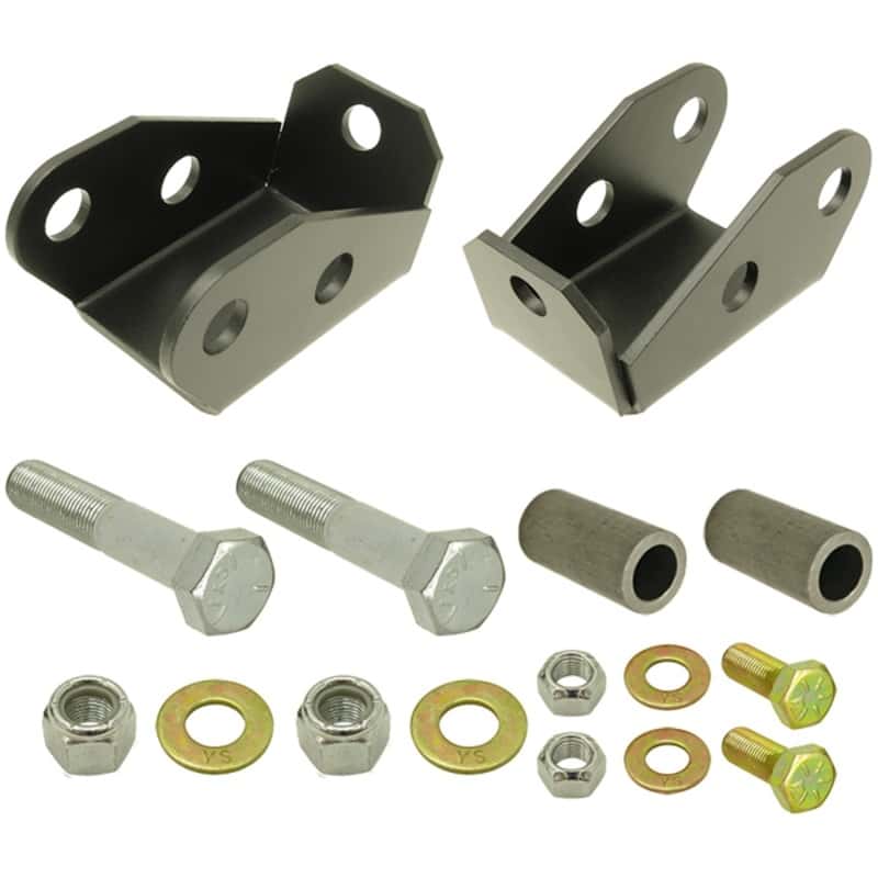 RockJock — RockJock TJ/LJ Shock Mount Extensions Rear Lower w/ Hardware Pair
ShkAbsrbrExt - view 1