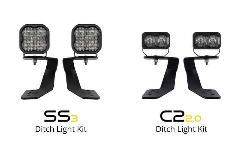 Diode Dynamics — Diode Dynamics 18-21 Subaru Crosstrek Pro SS3 LED Ditch Light Kit - White Combo - view 4