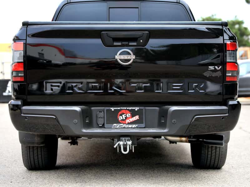 aFe — aFe 2022+ Nissan Frontier V6 Vulcan Series SS Cat-back Exhaust w/ Black Tips
Cat-Back Exhaust - view 5