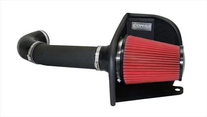 CORSA Performance — Corsa Apex 11-17 Jeep Grand Cherokee 5.7L DryTech 3D Metal Intake System
Air Intake - view 4
