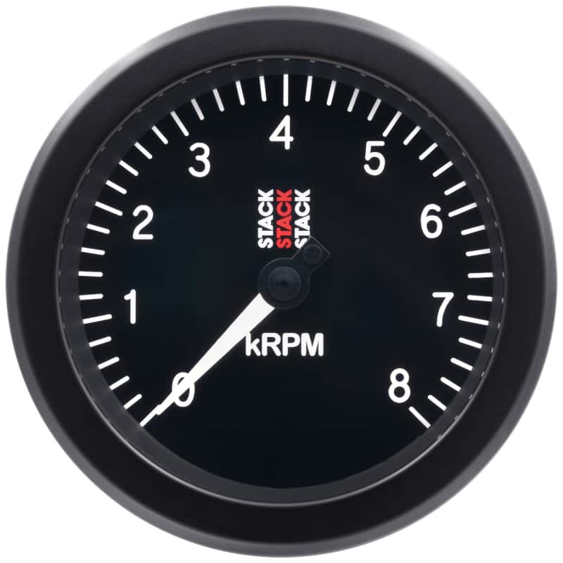 AutoMeter — Autometer Stack Sport 88mm 0-8K RPM Tachometer - Black
TACH SPORT BLK 8KRPM - view 4