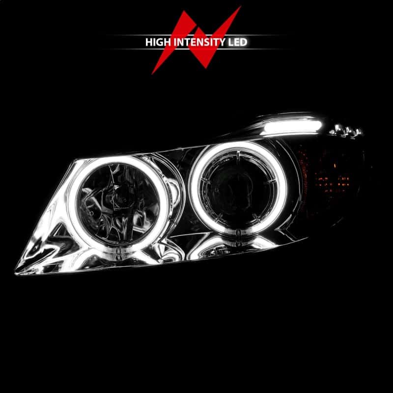 ANZO — ANZO 2006-2008 BMW 3 Series E90-E91 Projector Headlights w/ Halo w/ LED Bar Chrome (CCFL)
Head Light Set
HdLtSet - view 12