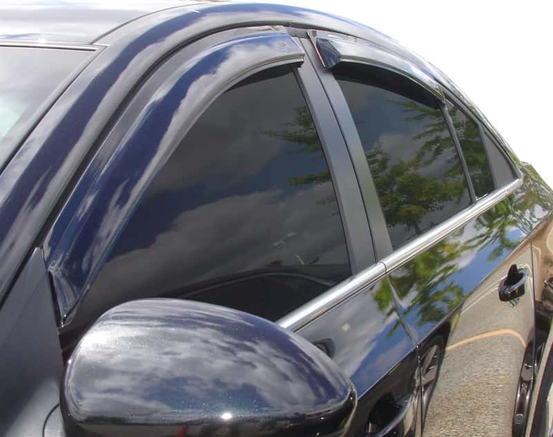 AVS — AVS 11-15 Chevy Cruze Ventvisor Outside Mount Window Deflectors 4pc - Smoke
Side Window Vent
VENTVISOR 4PC - view 2