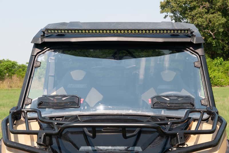 Seizmik — Seizmik 16-23 Polaris General 1000 /4/XP Pro-fit Tool-Less Windshield Vented Poly UV - view 3
