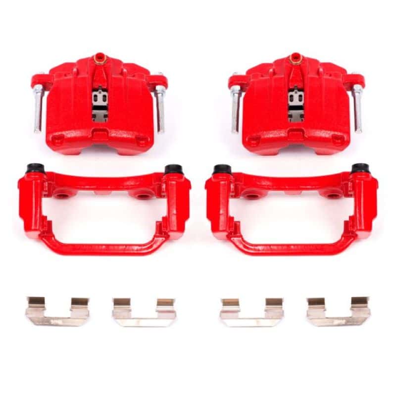 PowerStop — Power Stop 00-03 Cadillac DeVille Rear Red Calipers w/Brackets - Pair
Caliper Set - view 1