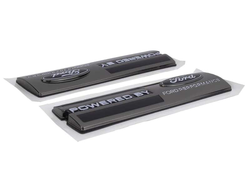Ford Racing — Ford Racing Powered by Ford Performance Fender Badge - Black - view 5