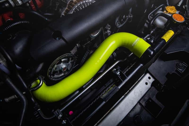 Mishimoto — Mishimoto 08-14 Subaru WRX / 08+ STI Silicone Radiator Hose Kit - Neon Yellow
Coolant Hose Kit - view 5