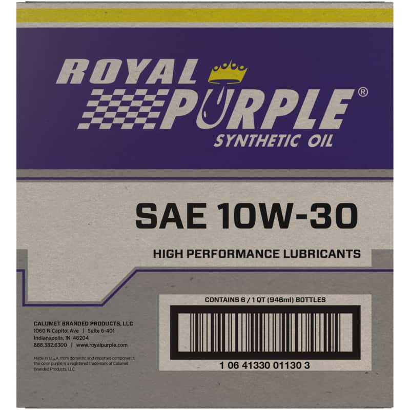 Royal Purple — Royal Purple Premium Synthetic High Performance Multi-Grade 10W30 Motor Oil - 1 Quart - view 5