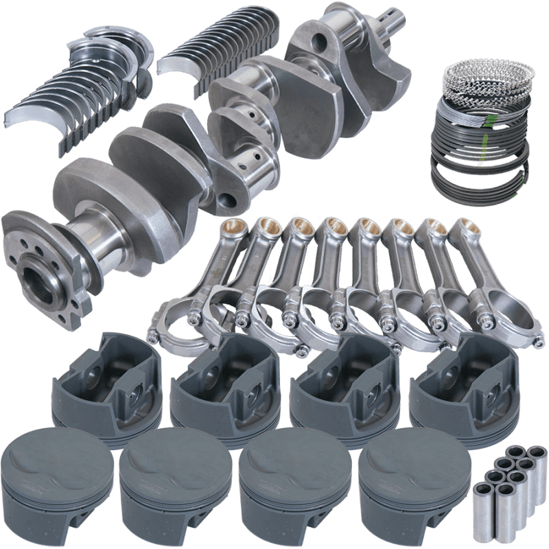 Eagle — Eagle Chevy 400 3.750in Crank 5.700in I-Beam Rods -5cc Flat Top 4.125in Pistons Rotating Assembly
Street & Strip Assy - view 1