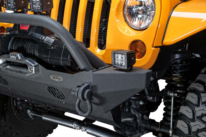 Body Armor 4x4 — Body Armor 4x4 07-18 Jeep Wrangler JK Front Bumper Mid Stubby
Front Bumper - view 7