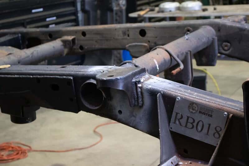 RustBuster — Rust Buster 11-18 Chevy Silverado 2500HD/3500HD Center Bed Mount - Left - view 3
