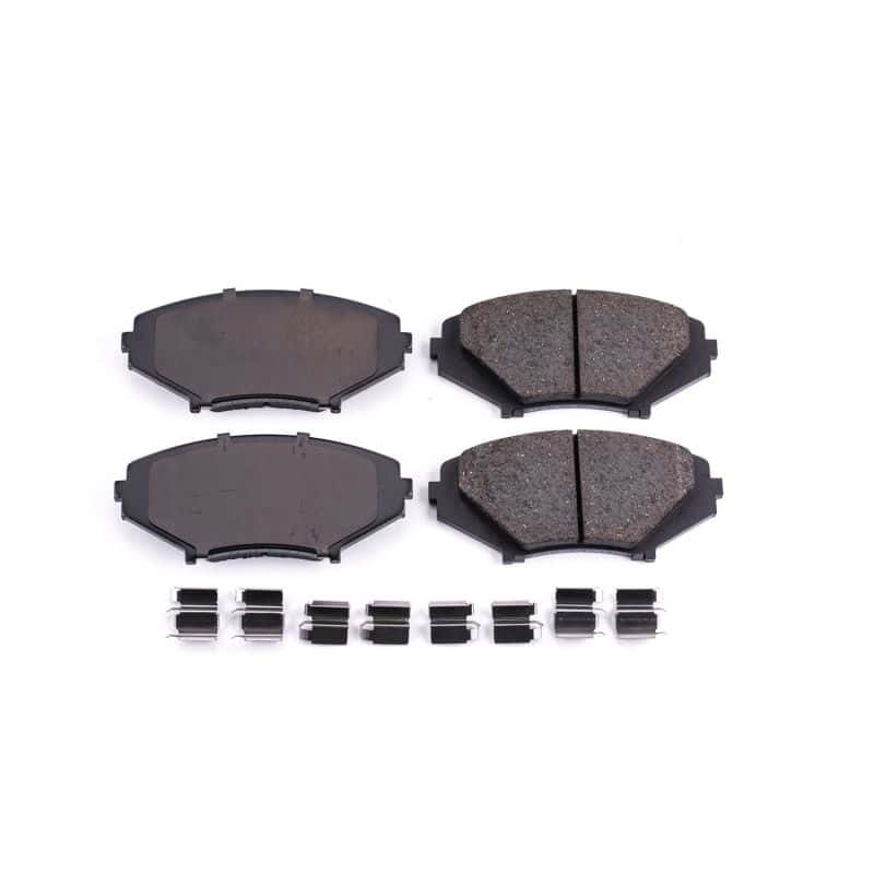 PowerStop — Power Stop 04-11 Mazda RX-8 Front Z17 Evolution Ceramic Brake Pads w/Hardware
Z17 Brake Pads - view 1